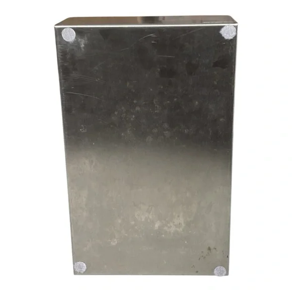 Gucci Made in Italy stainless steel retail counter display merchandise case